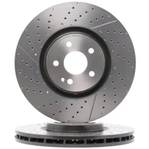 1764210212 brake disc set front 45 amg brembo