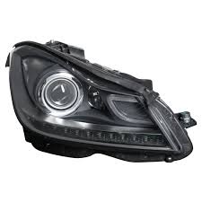 2048203839 headlamp right side w204 f/l 2011 2014 xenon intelligent new