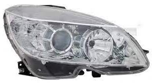 2049065303 headlamp lhs w204 pre face
