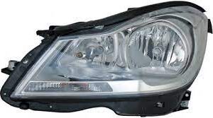 2048204959 headlight w204 f/l chrome lhs